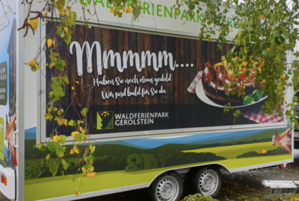 foodtruck belettering